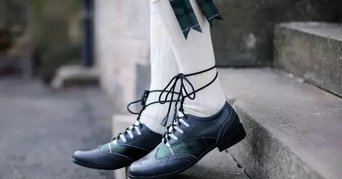 Woolrich Uomo Calze Da Uomo In Misto Lana - Scozzesi Eleganti Per Kilt