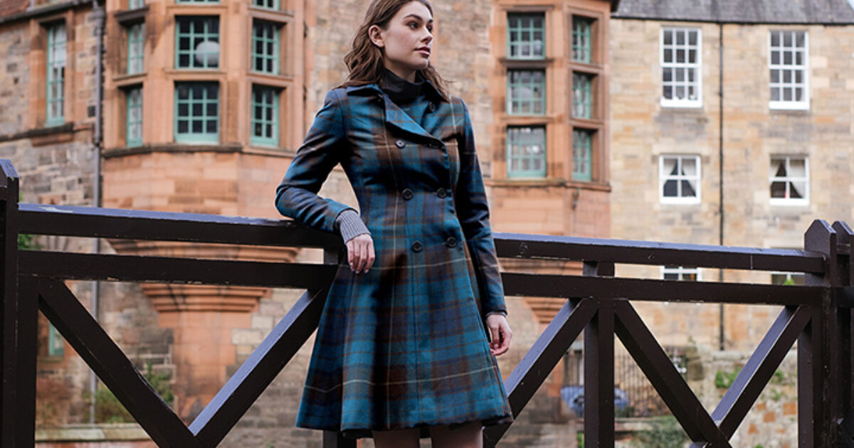 女性用タータンチェックジャケット＆ウエストコート | ScotlandShop