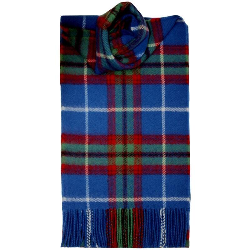 Mens Tom Franks Long Winter Scarves Check or Herringbone Pattern
