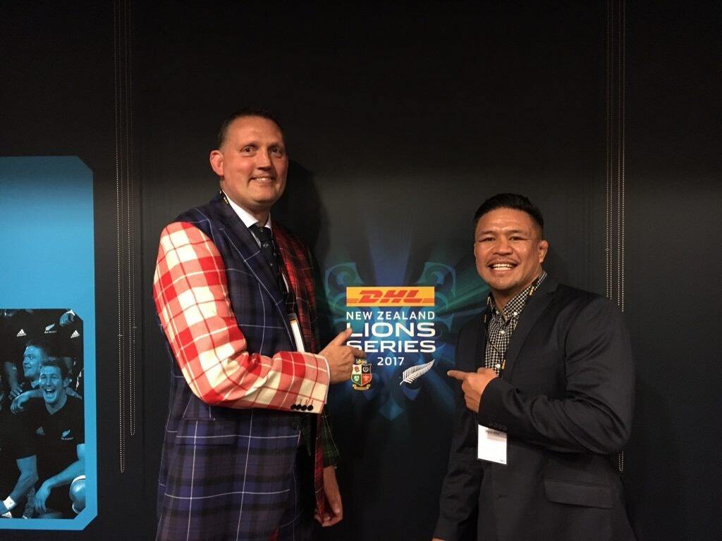 doddie weir tartan tie