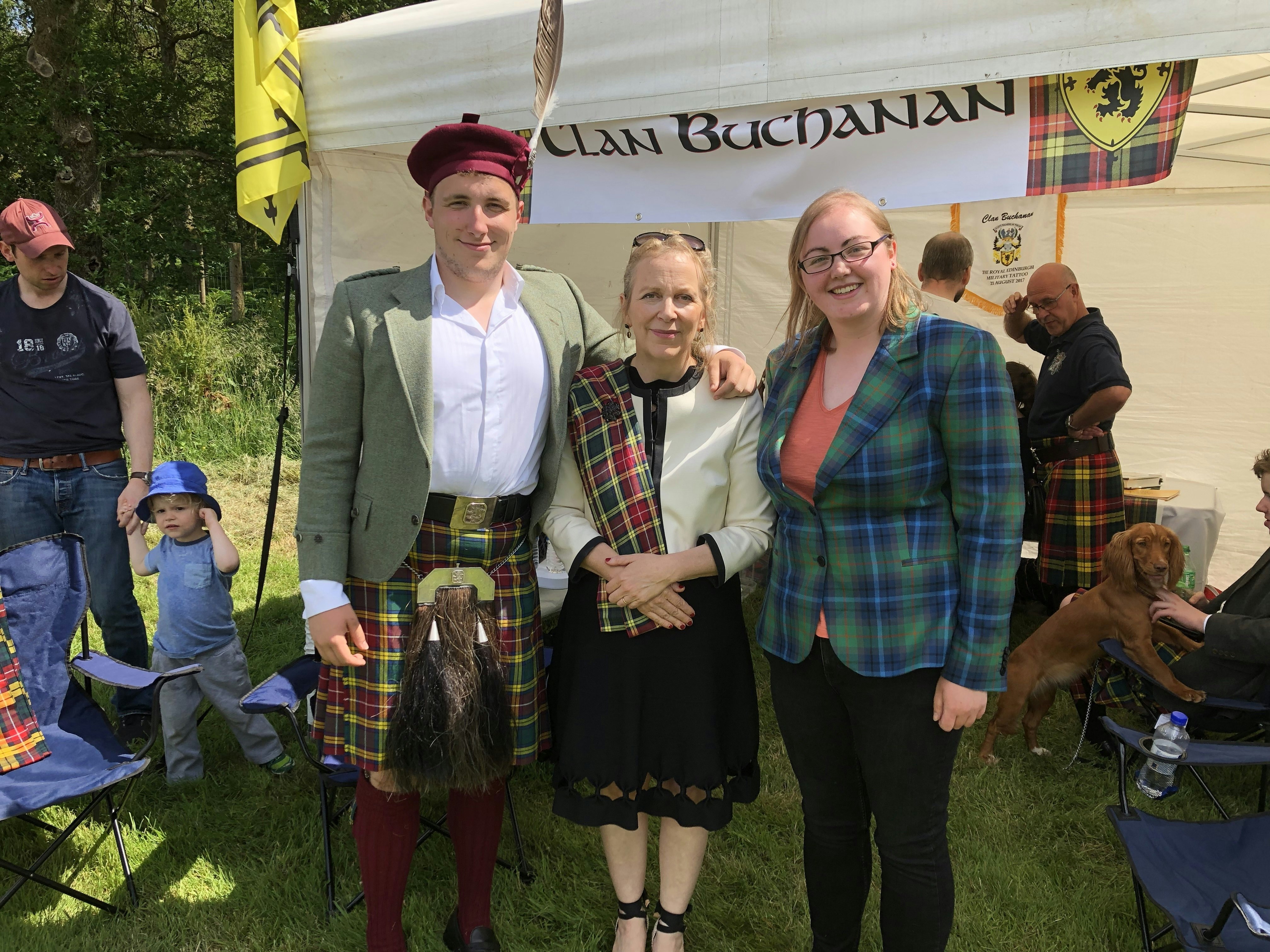 clan buchanan kilt