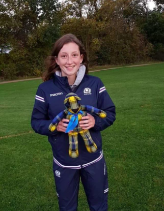 Liana Mitchell, The Fife Clan Community Coach & Howe Halequins player. Liana Mitchell, The Fife Clan Community Coach & Howe Halequins player.