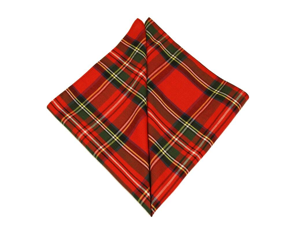 Tartan Napkins How to create the Stewart Royal…