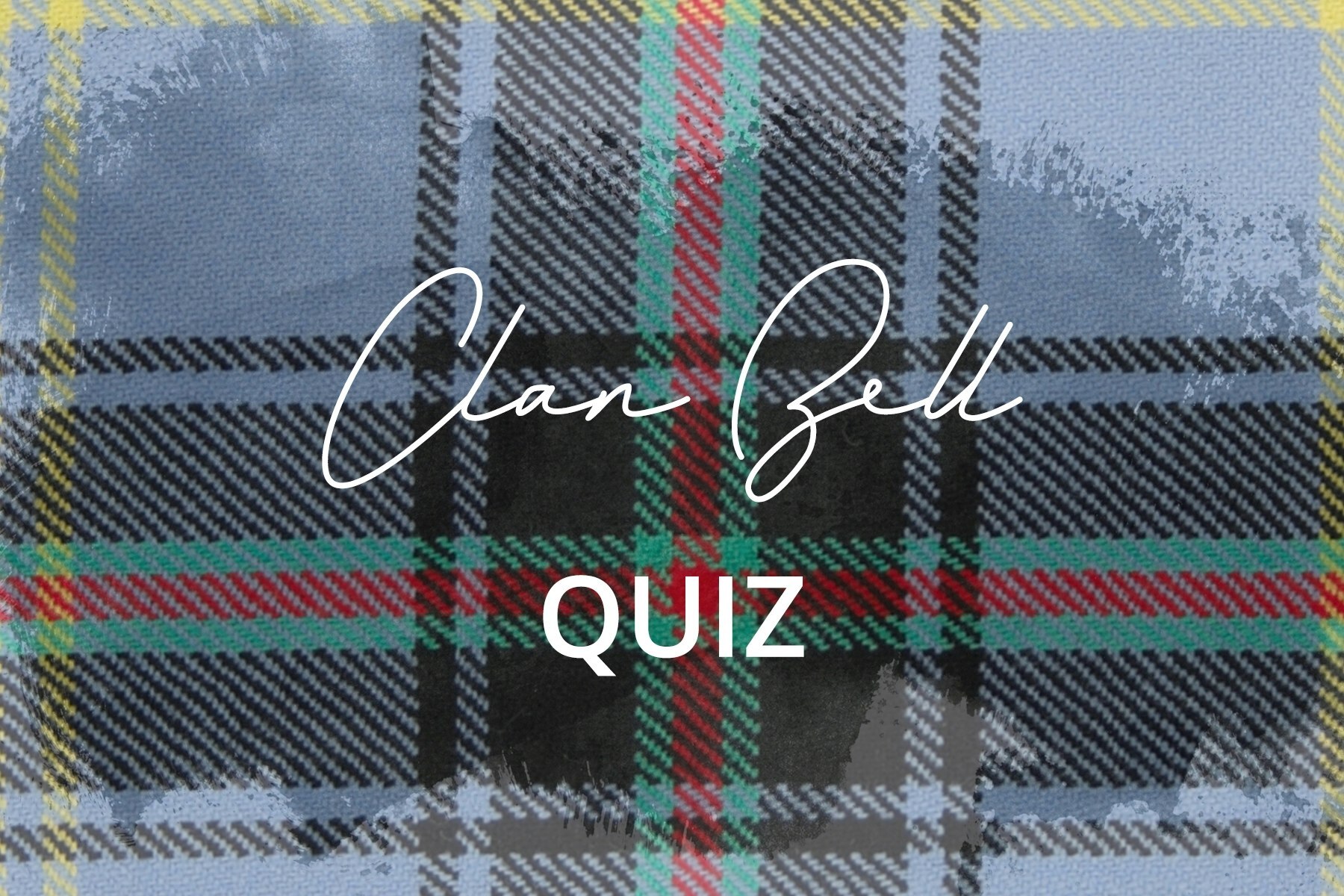 Bell Tartan & Clan Bell AncientModern Tartans