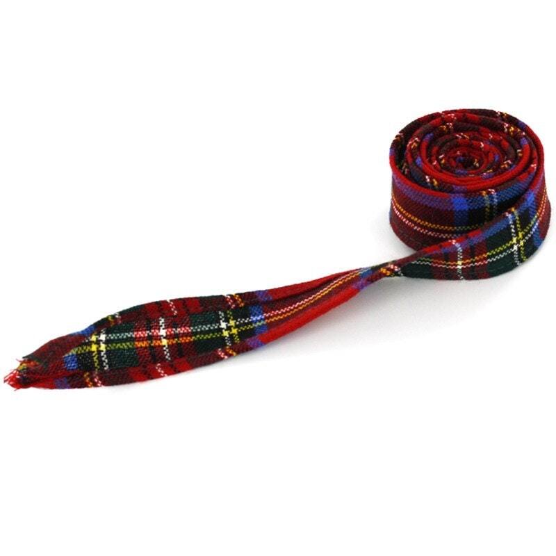 25mm Wide Wool Tartan Ribbon Up to 500 Tartans