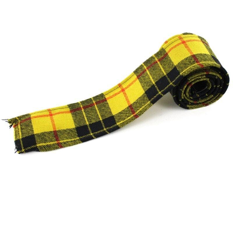 50mm Wide Wool Tartan Ribbon