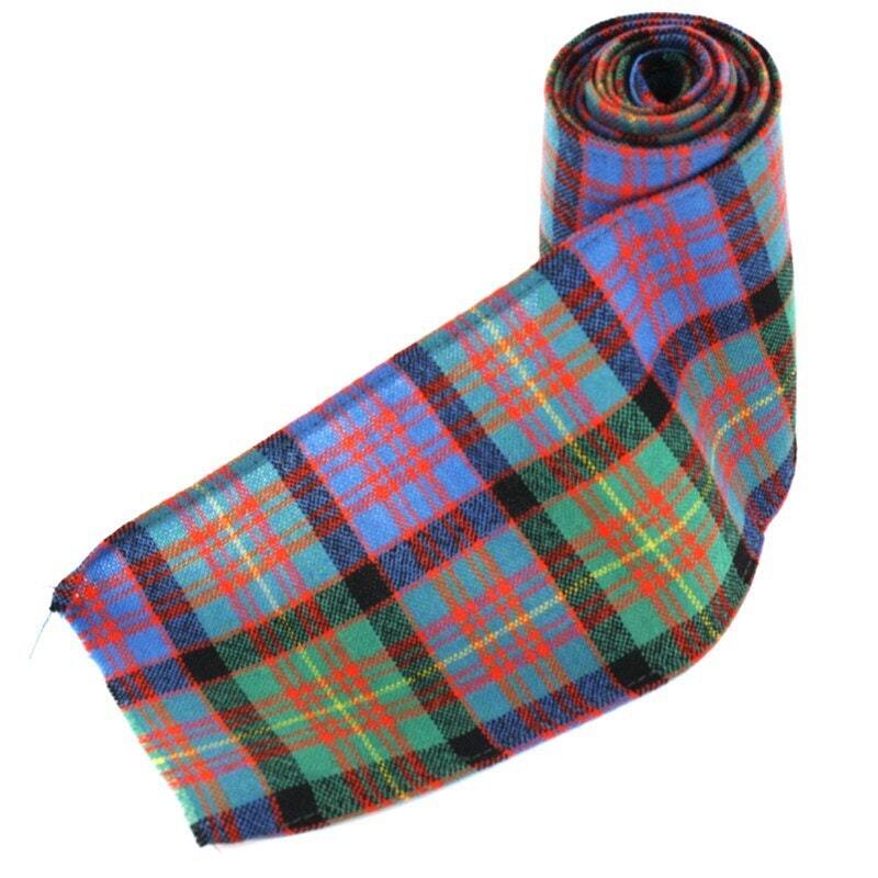 25mm Wide Wool Tartan Ribbon