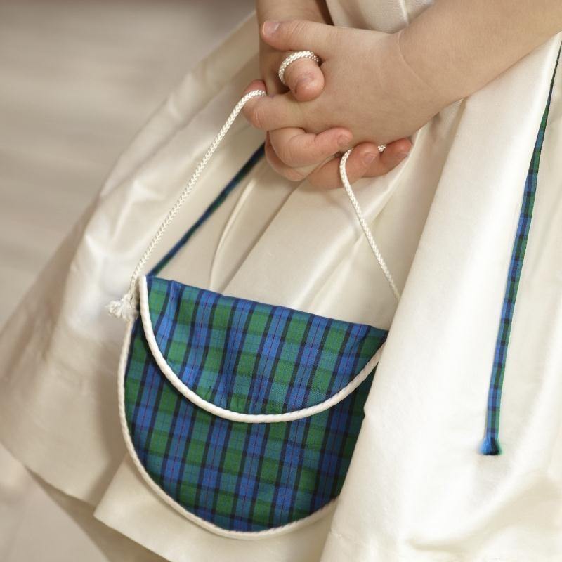 Ninas bolso de tartan