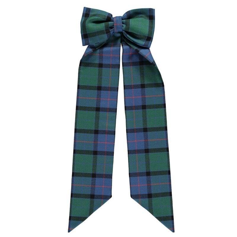 Gros noeud ecossais en tartan