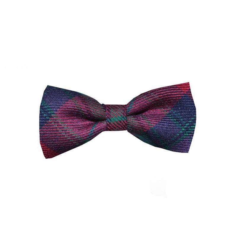 Scottish Menzies Tartan Ties & Bow Ties - Handmade UK Tartan Accessories For Men - View #3