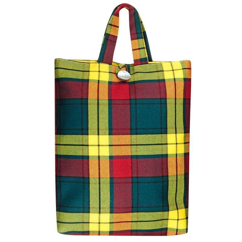 Tartan Baguette Bag