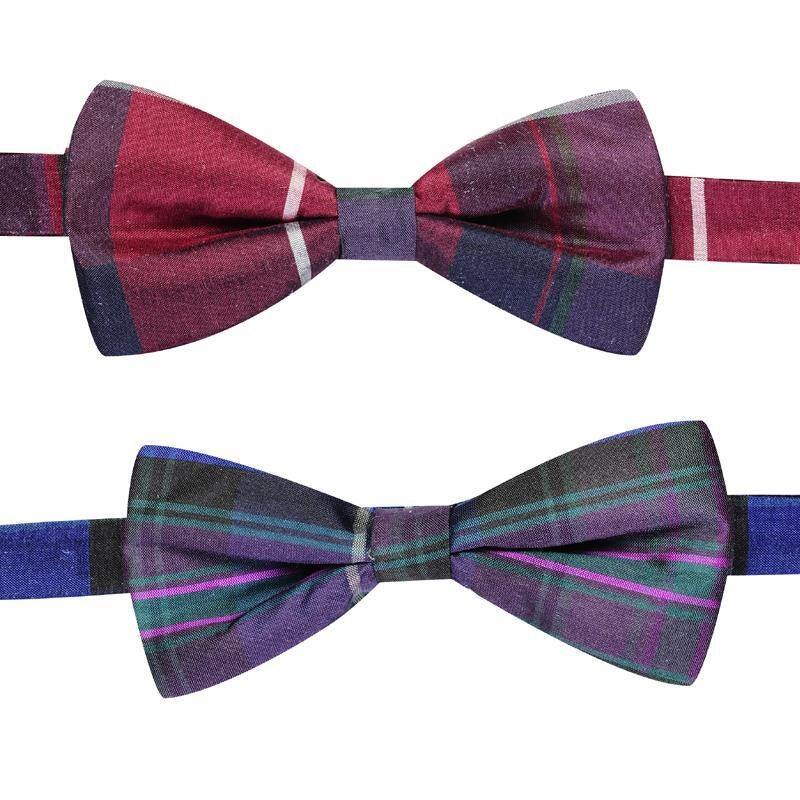 Noeud papillon soie ecossais en tartan Pride of Scotland
