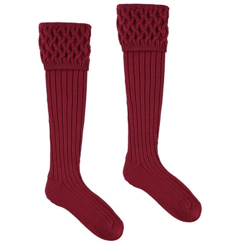 Luxury Merino Wool Country Socks Up to 500 Tartans