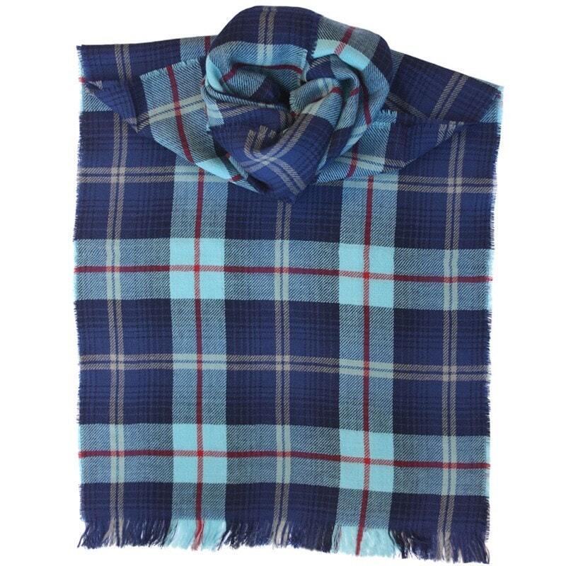 Etole en laine fine en tartan Help for Heroes