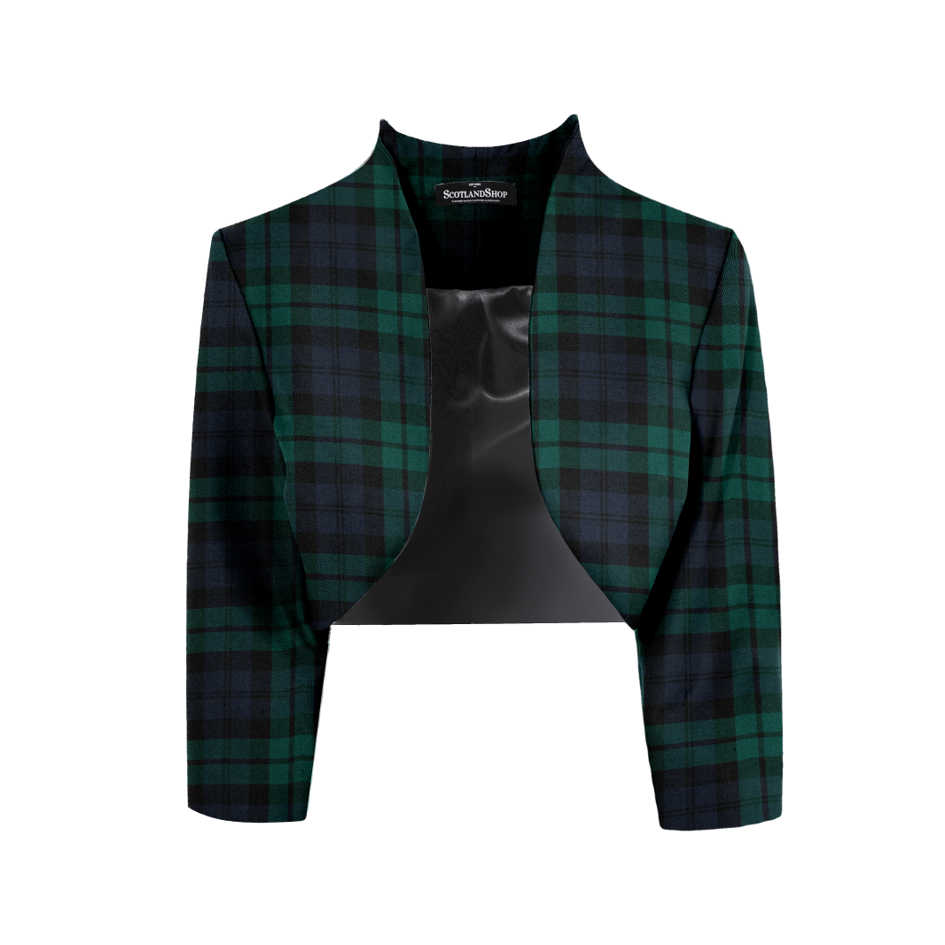 Chaqueta bolero tartan Mas de 500 tartans ScotlandShop