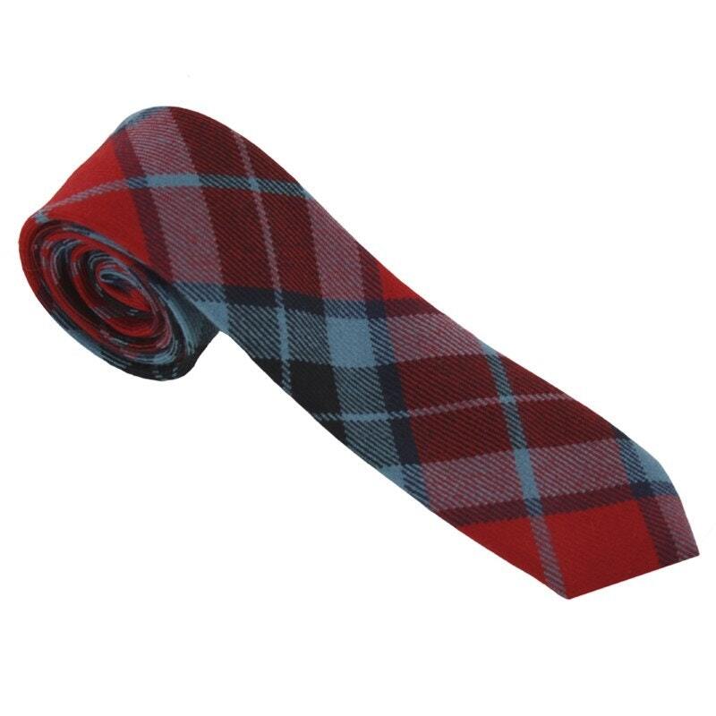 wool plaid tie