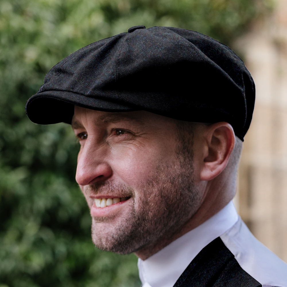 ツイード・エイトクォーター・ニューズボーイ・キャップ | ScotlandShop