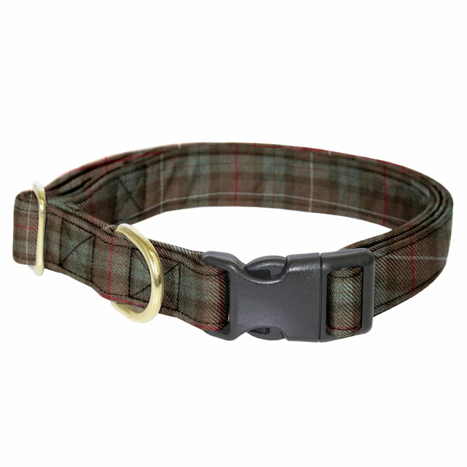 Buy green tartan dog collar Hotsell