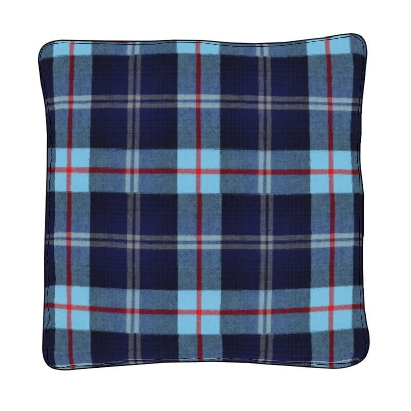 Piped Edge Tartan Cushion Covers