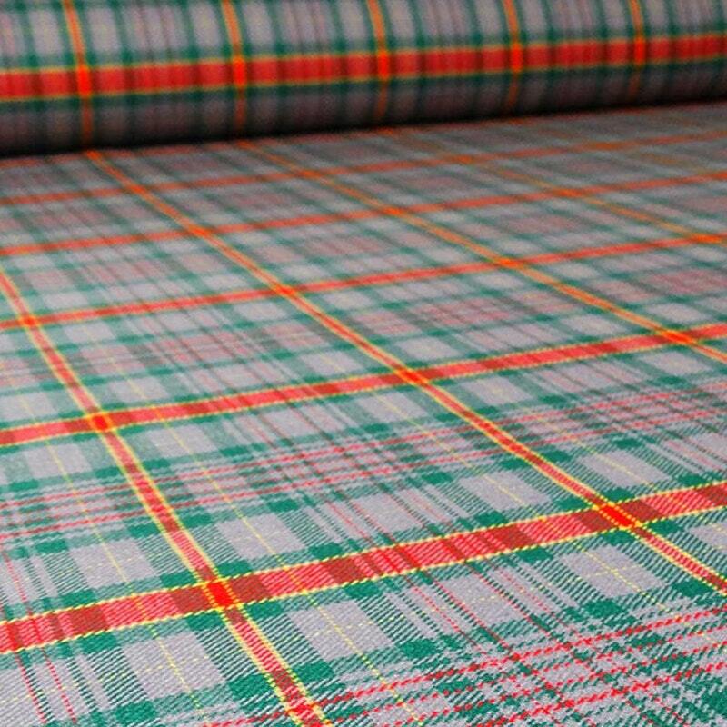 13oz Welsh Tartan Fabric Up to 500 Tartans