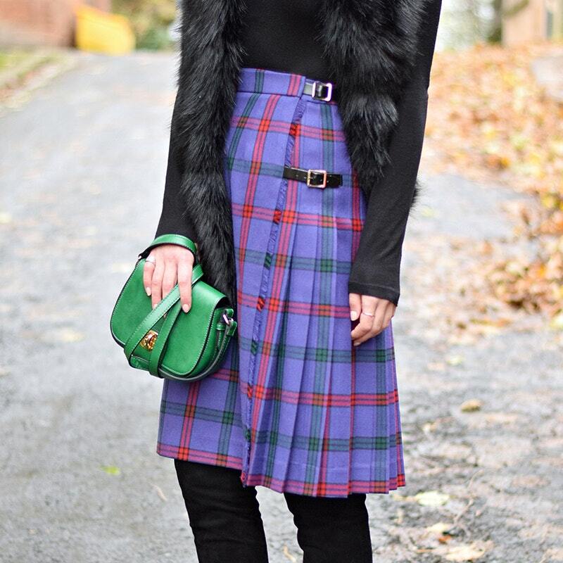 Tartan Kilted Skirt Up to 500 Tartans