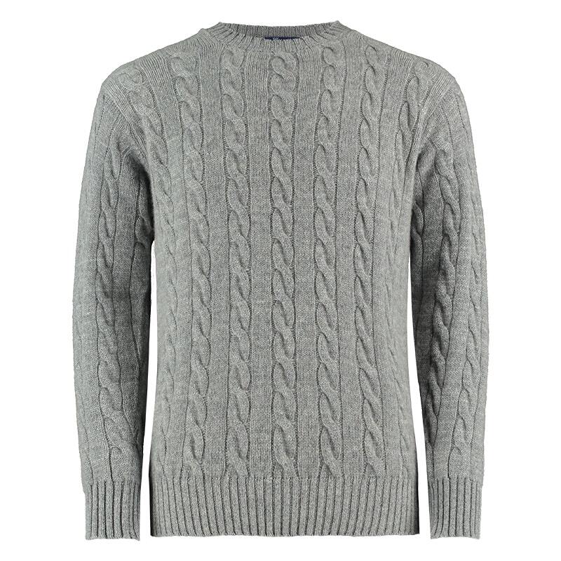 Men's Cashmere Cable Knit Sweater Up to 500 Tartans