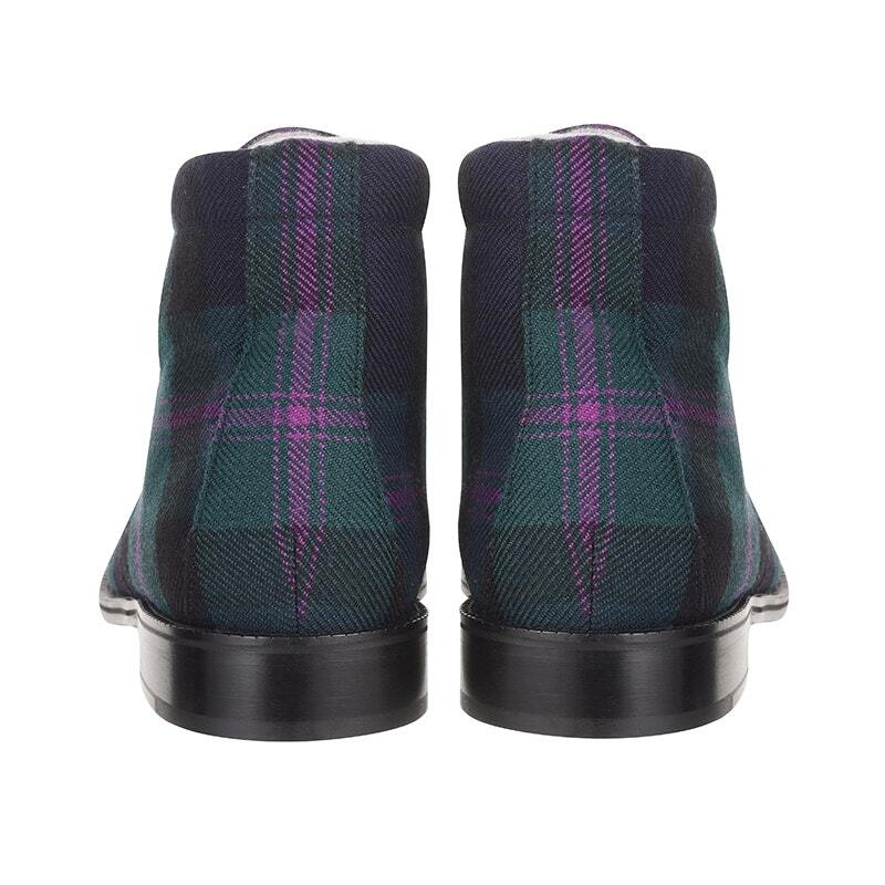 Gordon Modern Tartan Plaid Apache Boots