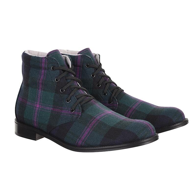 MacEwen Modern Tartan Plaid Martin Boot