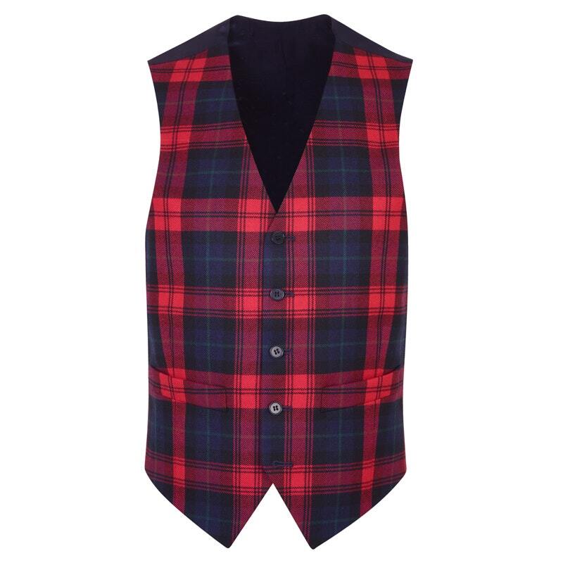 Men's Tartan Waistcoats Made in Scotland