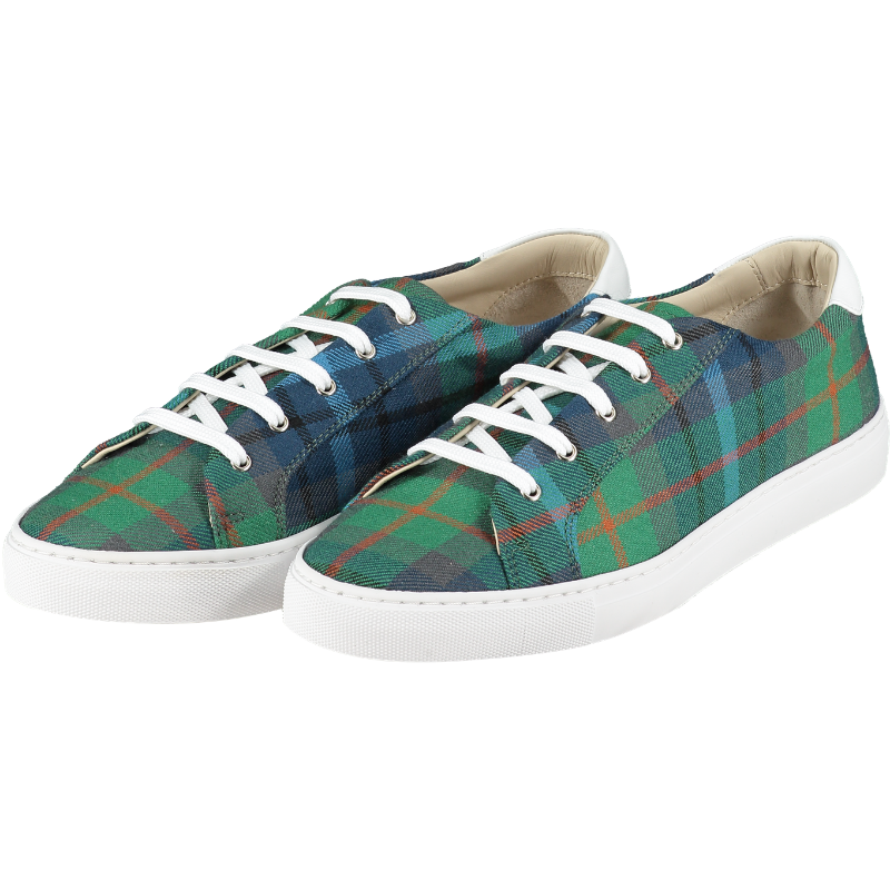 tartan nike trainers