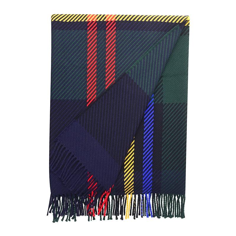Green Tartan Throws