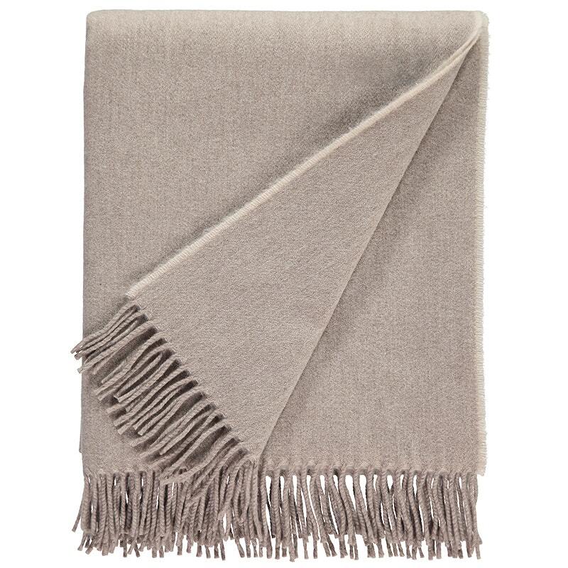 Plain Lambswool Throw