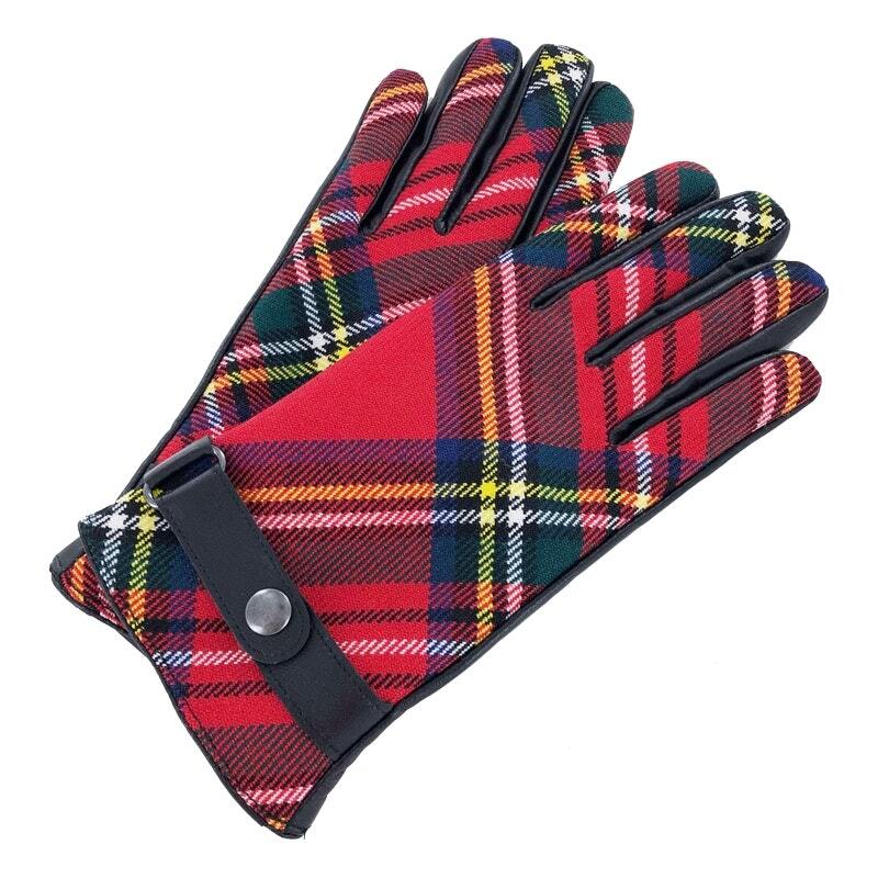 Women's Leather and Plaid Gloves Up to 500 Tartans