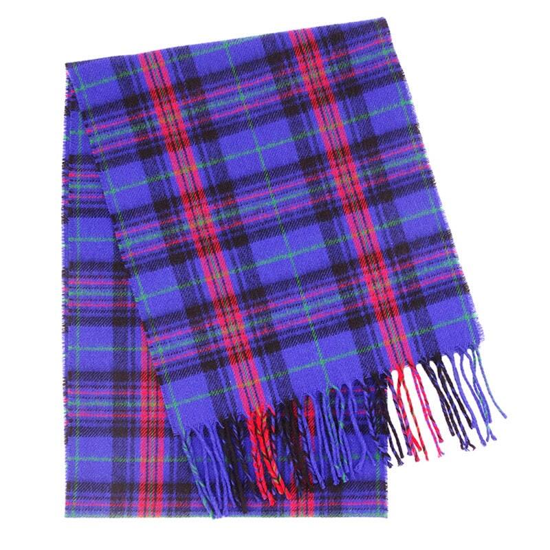 Brushed Wool Welsh Tartan Scarf Up to 500 Tartans
