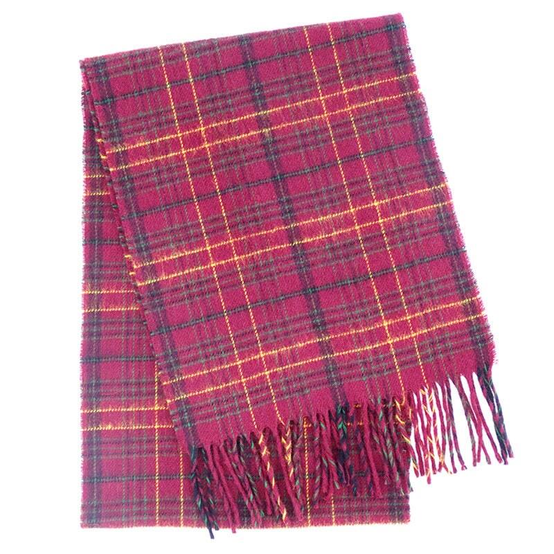 Brushed Wool Welsh Tartan Scarf Up to 500 Tartans