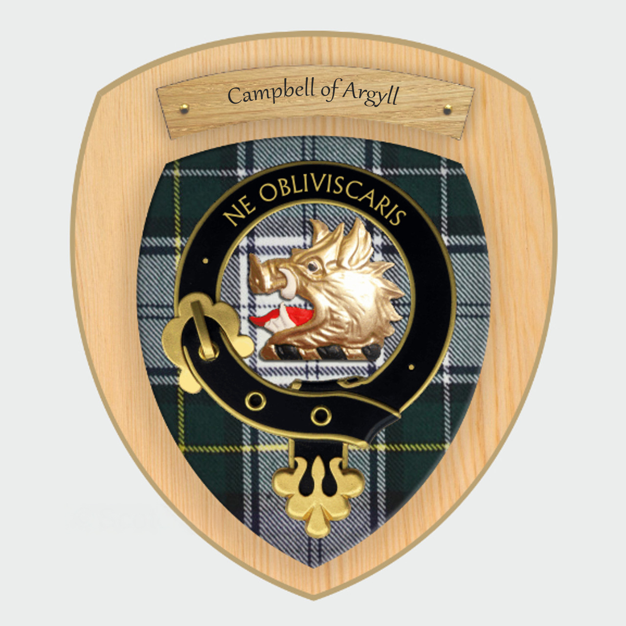 クランクレスト・タータンウォールプラーク | ScotlandShop
