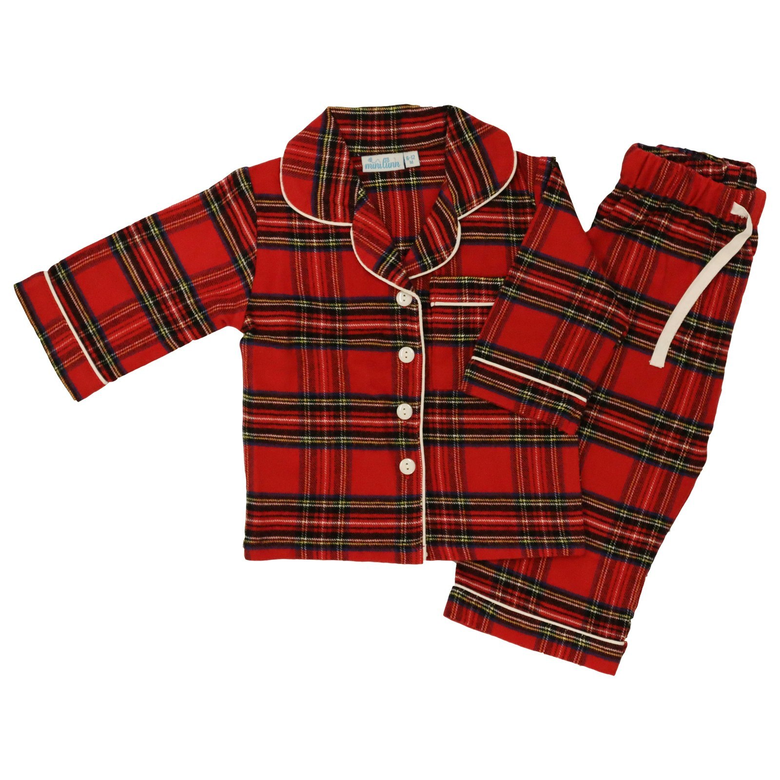Children's Plaid Pyjamas ScotlandShop1