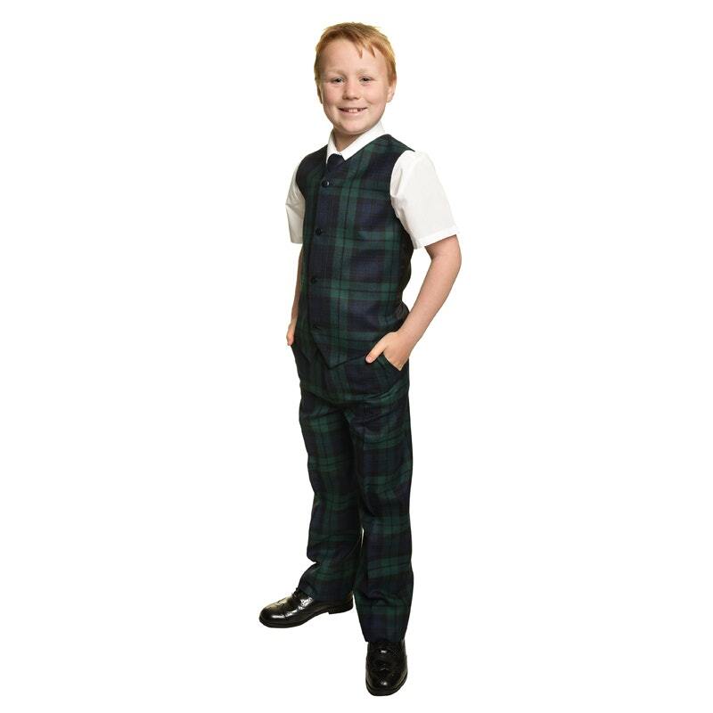 Boy's Wool Tartan Trousers Up to 500 Tartans