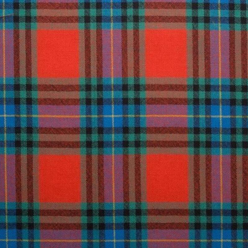 Livingstone Modern Tartan Crest Black Garden Flag - Gold Thistle Style main image 1
