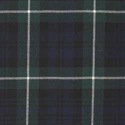 Lamont Modern Tartan Crest Zipper Hoodie - Half Of Me Style